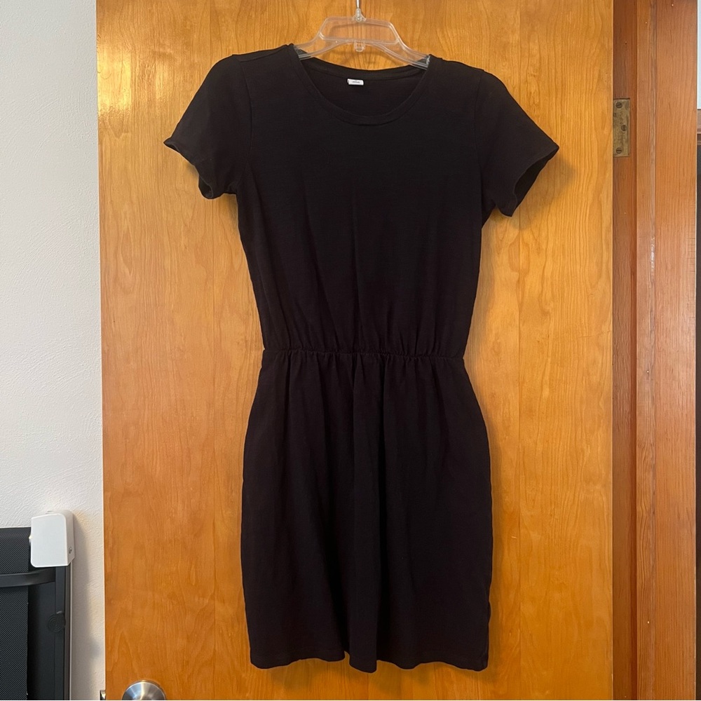 Classic Old Navy Women's Black Shirt Dress
